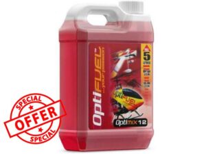 Optifuel Optimix 12% Nitro Aero/Heli 2-Stroke Fuel 5 Litres