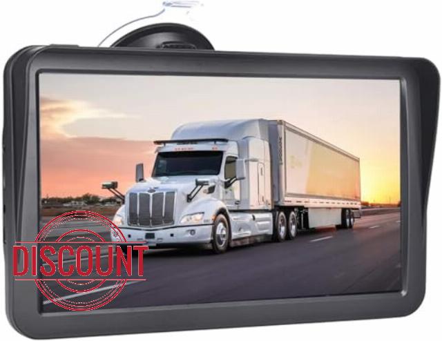 9 Inch Truck Sat Nav GPS with Sun Hood for Car HGV