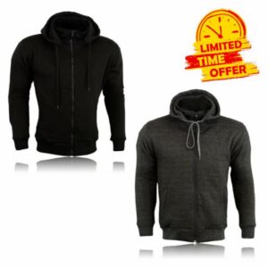 SWIFT WEAR Motorbike Armoured Hoodie Mens Motorcycle Zip Up Jacket Fleece Hoody CE Approved Removable Armor Biker Moto Rider Safety Protection Hood