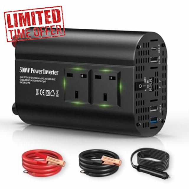 12V 500W Power Inverter 12v to 240v