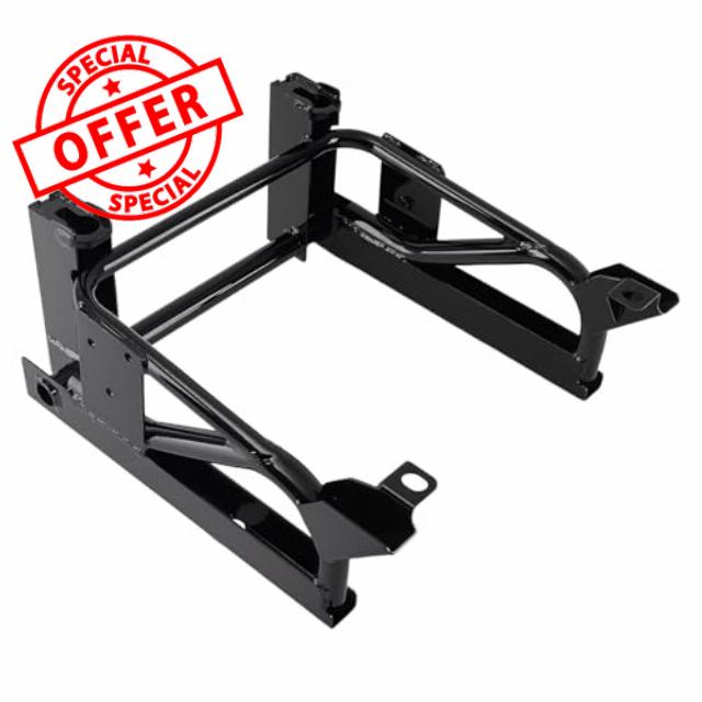 maXpeedingrods 40mm Lower Single Seat Base Frame for Fiat Ducato for Citroen Relay for Peugeot Boxer 2007+ Steel