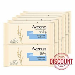 Aveeno Baby Daily Care Wipes Baby & Toddler Soft Wet Wipes with Oat Extract & Aloe Vera