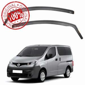 ISPEED Wind Deflectors for Nissan NV200 / e-NV200 2009-2025 2pc Set Accessories - Keep Your Car Ventilated in Rain - Reduce Wind Turbulence - Tinted In-Channel
