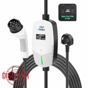 EVDANCE EV Charging Cable for Electric and Hybrid Vehicles