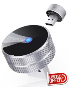 OTTOCAST MINI Tube 2026 Wireless CarPlay & Android Auto Adapter