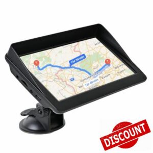 7Inch Sat Nav for Cars & Trucks HD touch screen with UK & Europe maps