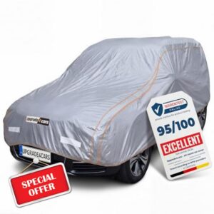 Upgrade4cars Outdoor Car Cover Full Garage Waterproof | All Weather Complete Protection Universal | Suv - SL (189 x 77 x 59 inches)