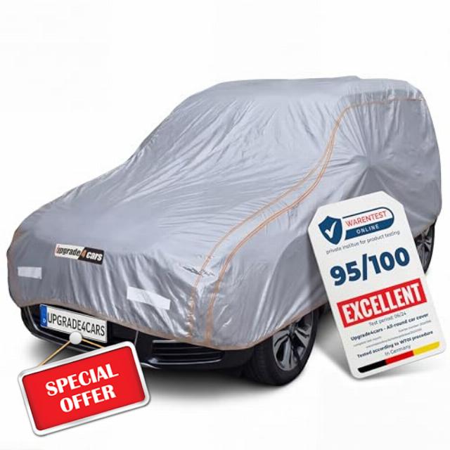 Upgrade4cars Outdoor Car Cover Full Garage Waterproof | All Weather Complete Protection Universal | Suv - SL (189 x 77 x 59 inches)