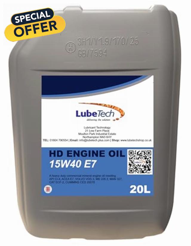 HD 15W40 ENGINE OIL ACEA E7 20L