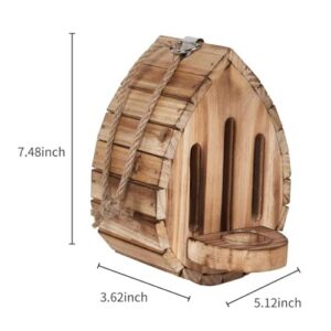 Teardrop-Shaped Natural Butterfly Habitat With Butterfly Puddler For Outside Butterflies