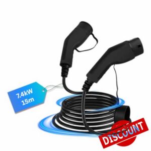 Type 2 to Type 2 EV Charging Cable