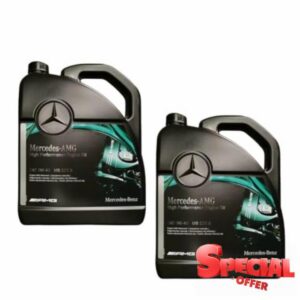 Mercedes-Benz Genuine AMG 0W40 Engine Oil 10L High Performance Synthetic Motor Oil OEM MB 229.5 Specification Superior Protection Efficiency & Reliability A000989650813FCCK
