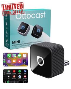 Ottocast Mini Cube 3.0 2026 Wireless CarPlay & Android Auto Adapter