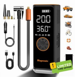 Tyre Inflator Portable Air Compressor 12V DC