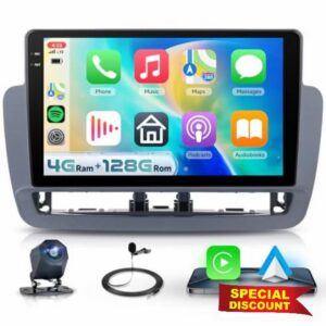 4G+128G Car Radio Stereo for Seat Ibiza 2012-2015