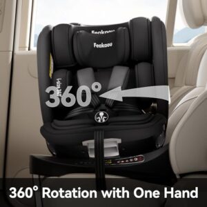 Rear Facing for Longer from Birth to 4 Years. Black