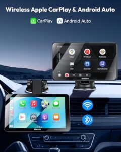 Compatible with Apple CarPlay & Android Auto