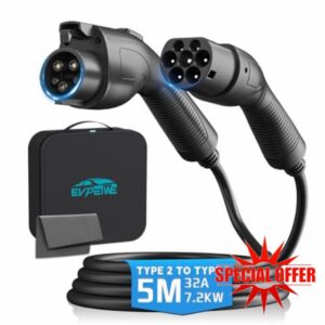 EVPEIWE Type 2 to Type 1 EV Charging Cable