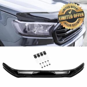 Bonnet Wind Stone Deflector Protector For Ford Ranger 2016-2023