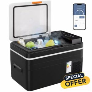 Outsunny 30L Compressor Car Fridge Freezer