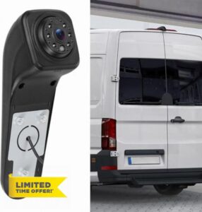 CAMECHO Brake Light Rear View Camera for Volkswagen VW Crafter 2017 AHD 720P/CVBS Reversing Camera