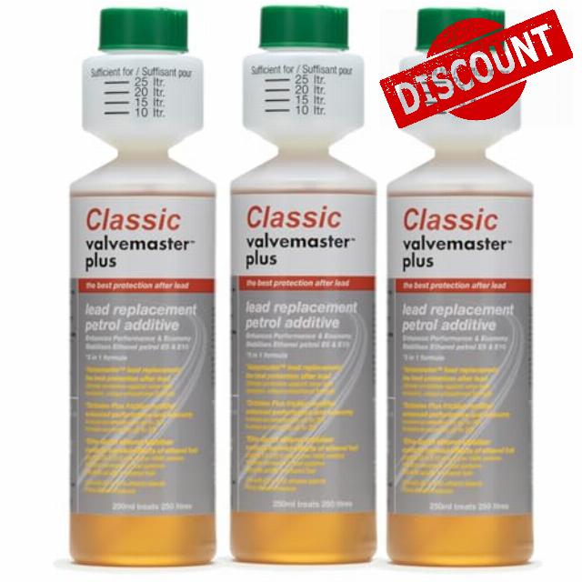 Classic Plus Lead Replacement Additive with ethanol protection and enhanced performance - 3 x 250ml