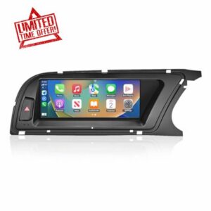 Road Top 8.9 Inch Wireless CarPlay Screen for Audi A4 2009-2015 with 3G MMI