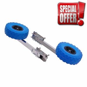 2pcs Heavy-Duty Boat Launching Wheels