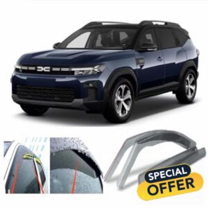4x Wind Deflectors for Dacia Bigster 2024 2025 2026 2027 2028 Weather Shields/Sun Visors/Rain Guards