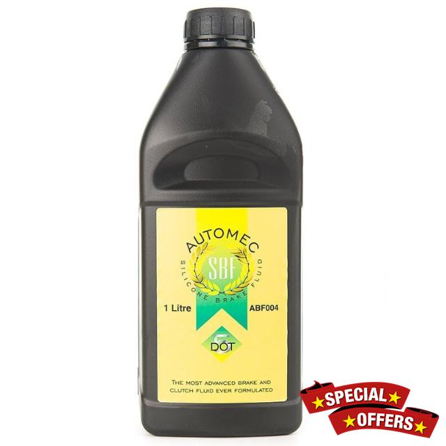 Silicone DOT 5 Brake and Clutch Fluid