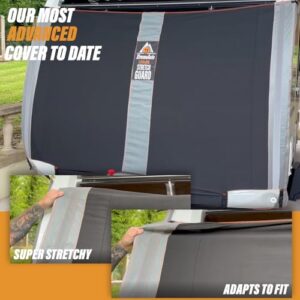 Lightweight & Durable Front Cover – Stretch-Fit Design – Fits Most Caravans (Large (95"–102"))