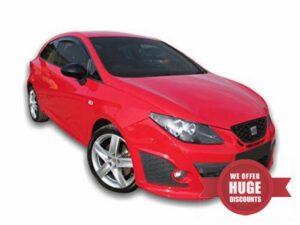 J&J AUTOMOTIVE | Heko Wind Deflectors Compatible with Ibiza 4 6J 3-Door Hatchback 2008-2017