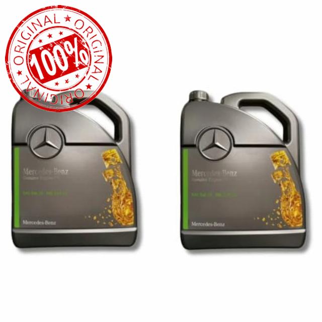 Mercedes-Benz Genuine SAE 5W30 Engine Oil 10L Fully Synthetic Low Ash LoAsh Specification MB 229.52 GB