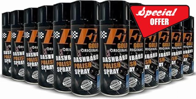 Dashboard Shine Silicone Spray: Cleans