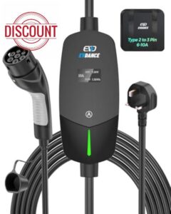 EVDANCE EV Charging Cable for Electric and Hybrid Vehicles