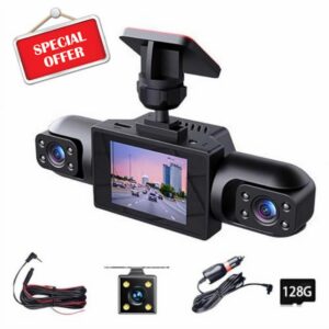 Wireless Dashcam Front and Rear Camera System