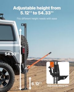 3.18 Ton Capacity Ratcheting Off Road Utility Jacks