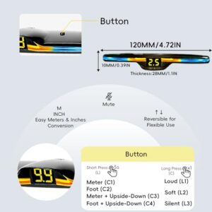 and Customizable Digital Direction 20 color probes to choose from(Silver)