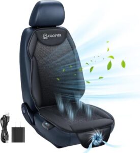 12V Cooled Car Seat Cover Front Seat for Cars Trucks SUV Universal Fit