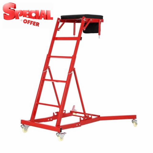 Automotive Top Creeper Engine Creeper 180Kg Capacity High Top Creeper with 125-175Cm Adjustable Height