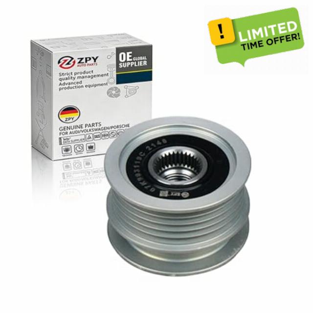 Alternator Freewheel Clutch Pulley for Volkswagen Passat L5 2.5L 12-14 07K903119C F00M147859 Index-OE1G-2175