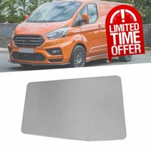 Tokenhigh Sliding Door Theft Shield Security Guard Plate Compatible with Ford Transit Custom 2012+ N/S
