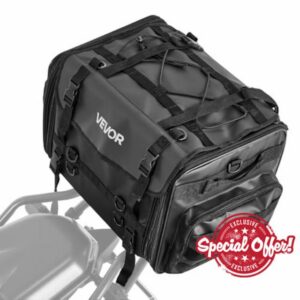 VEVOR Motorcycle Tail Bag
