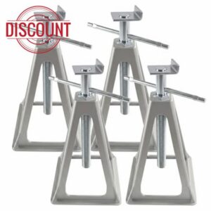 4pcs Caravan Support Stands with 3600kg Max Load Capacity