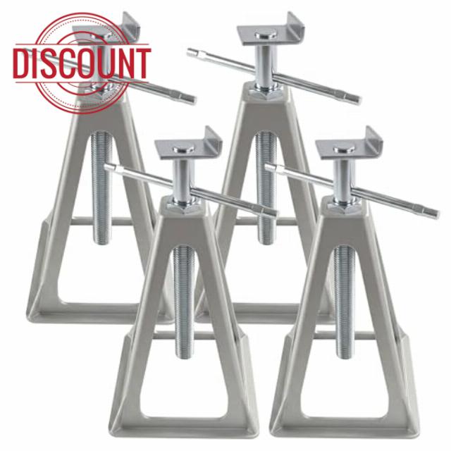 4pcs Caravan Support Stands with 3600kg Max Load Capacity