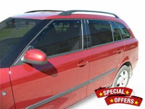 J&J AUTOMOTIVE Wind Deflectors for Skoda Fabia mk2 Estate 2007-2014 4pcs