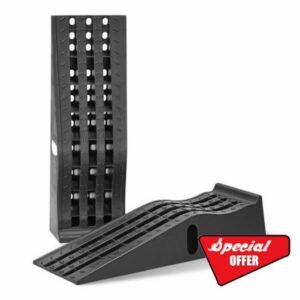 Amazon Basics Car Loading Ramps Heavy Duty Plastic