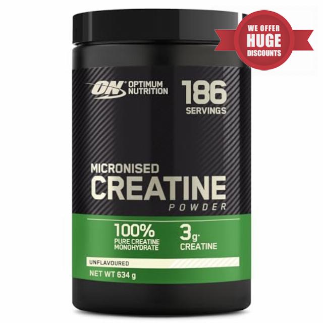 Optimum Nutrition Micronised Creatine Monohydrate Powder