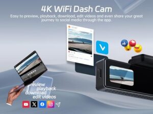 car camera dash cam with free 32GB Card