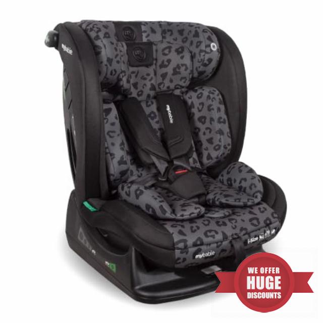 My Babiie MBCS100 2-in-1 Convertible R129 Child Car Seat - Belted